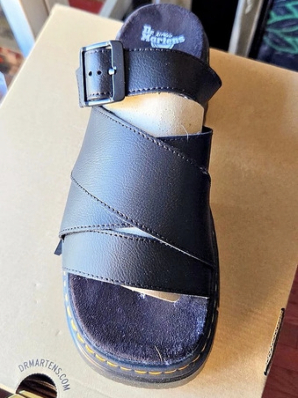 Dr. Martens Kimber II Platform Sandal Black